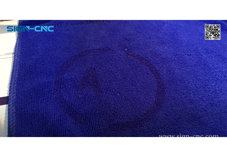 SIGN-CNC 激光打标打标毛巾
